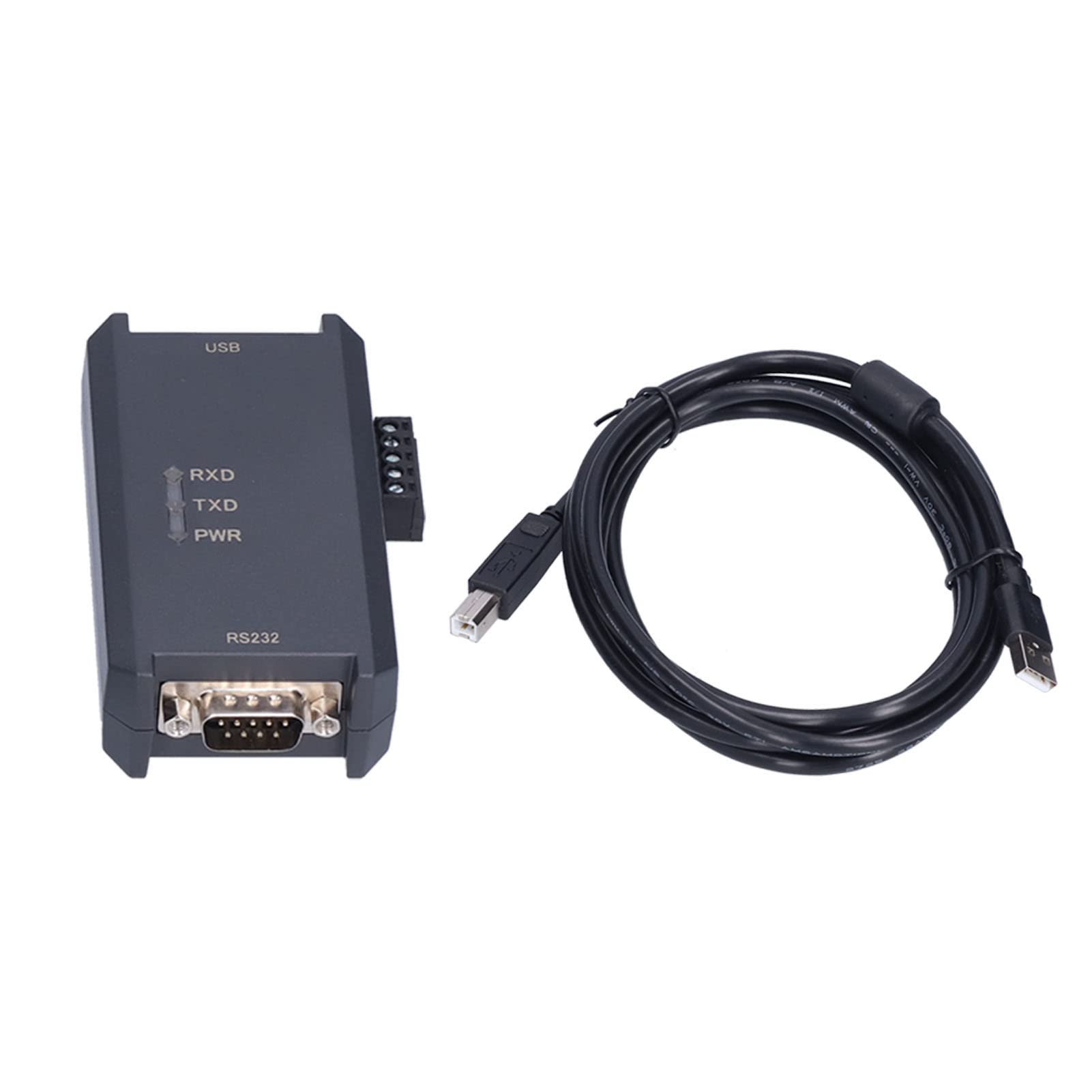 Adaptador de Puerto Serie USB Aislado a /232/422 Convertidor de Alta Velocidad para Sistemas de Control de Automatización Industrial Material ABS