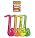 Produktbild 1 x Verkleidung Kostümparty Aufblasbar 75cm Bunt Jazz Saxophon Gelb