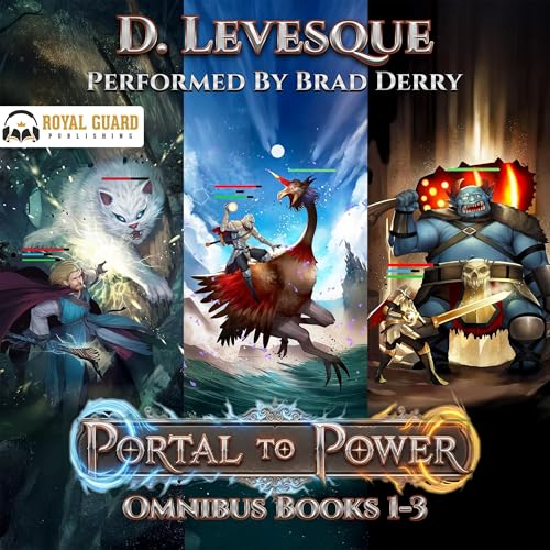 Portal to Power Omnibus: Books 1-3 Audiolibro Por D. Levesque arte de portada