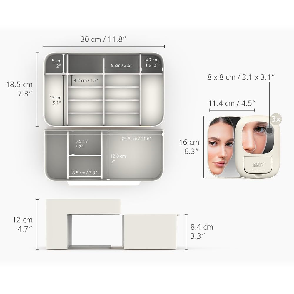 Amazon.co.jp: Joseph Joseph (ジョセフジョセフ) メイクボックス
