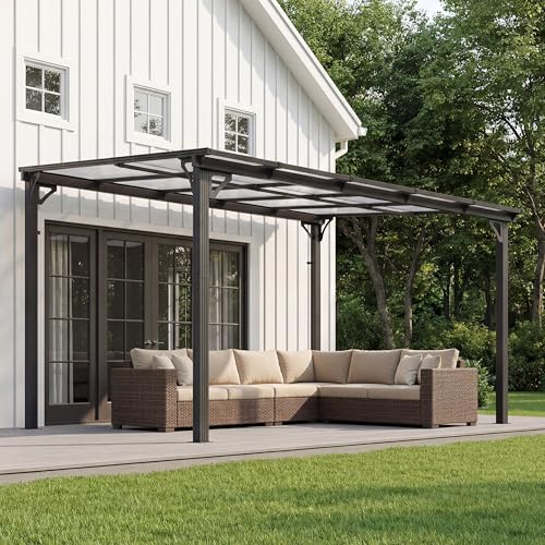AirWire 10x10 FT Gazebo, Pergola Awnings for Patio with...