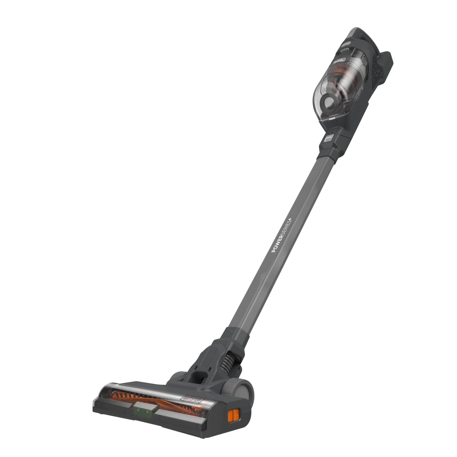 BLACK+DECKER, Bezprzewodowy odkurzacz pionowy 3 w 1 18 V/2 Ah, szaro-pomarańczowy, BHFEA520J-QW