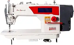 Máquina Costura Industrial Reta Eletrônica Painel Touch Ss6-d4-zhb-hm Sun Special