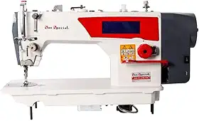 Máquina Costura Industrial Reta Eletrônica Painel Touch Ss6-d4-zhb-hm Sun Special