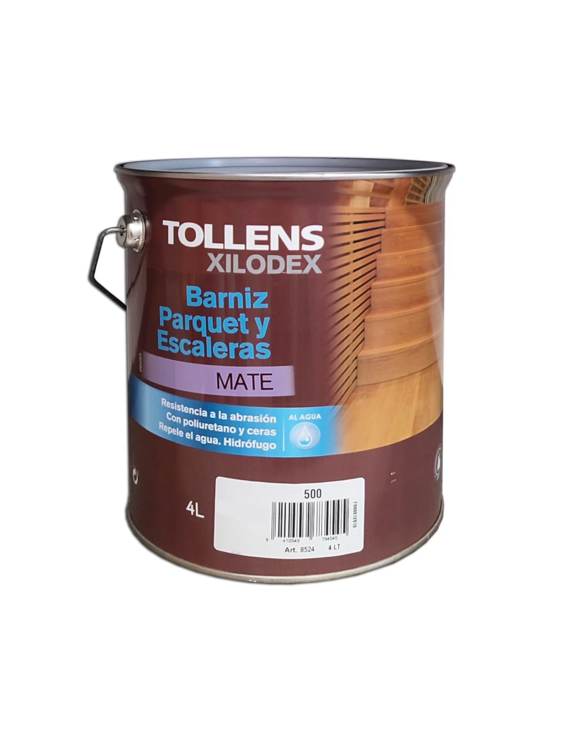 Barniz Parquet Al Agua Mate 4 Lt