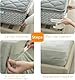Pipihome 4 Stück Bettlakenspanner, Bettlaken Spanner Halter, Spannbettlaken Halter, Matratzenhalter Gegen Verrutschen, Fit Any Bed (White)