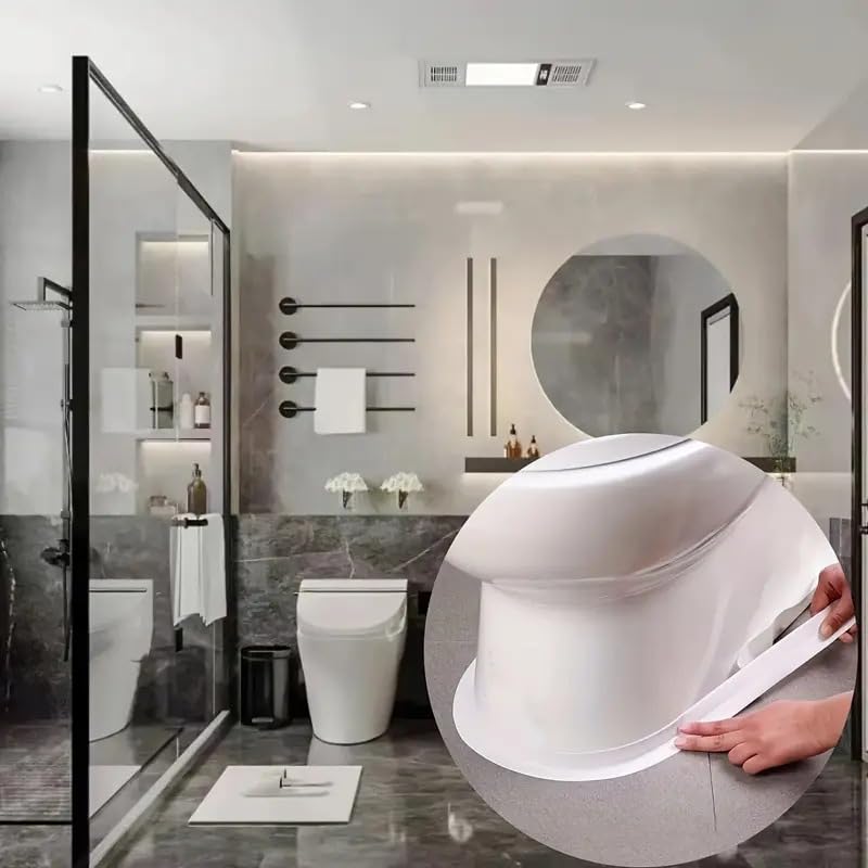 Toilet Waterproof Strip Bathroom Seal Moisture Barrier Adhesive