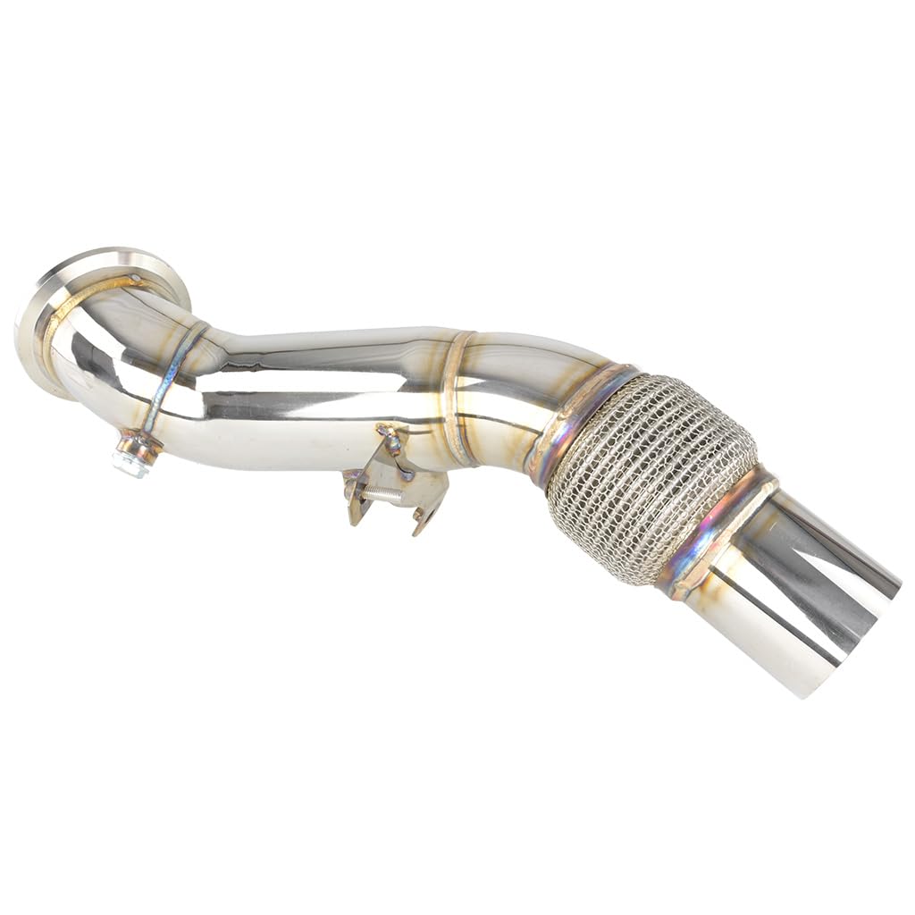 fmic.eu PERFORMANCE Downpipe do BMW N55 F07 F10 F11 535i 535ix 2017-2021 sportowy układ wydechowy wydech nierdzewny