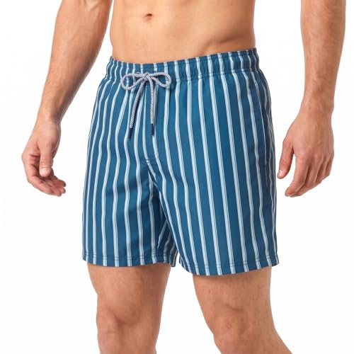 RIPT Costume Uomo Asciugatura Rapida – Pantaloncini Mare con Rete