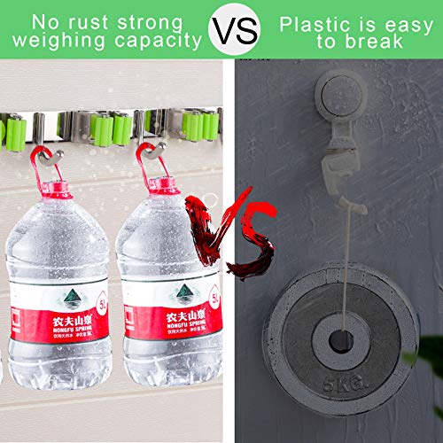 image for HKESTLD Mop and Broom Holder Wall Mount,Broom and Mop Holder Wall Moun