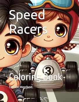 Paperback Speed Racers: Coloring Book (Little Friends) Book