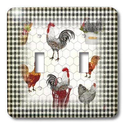 Cubierta para interruptor lsp_109339_2 con estampado country
