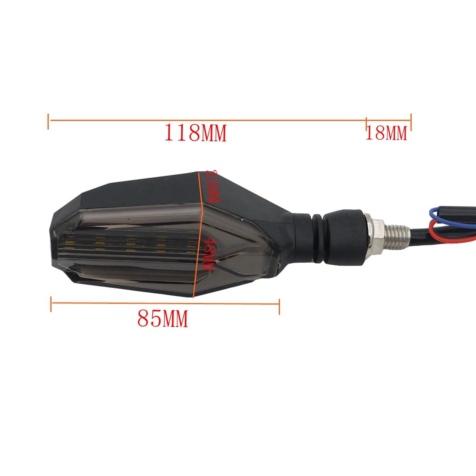 Zmodyfikowane motocykle Kierunkowskazy ŚWIATŁA Lampa kierunkowa