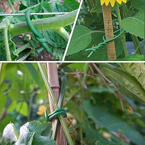 UPKOCH 1 Roll Plant Ties Garden Wire Twist Tie Flexible Plant Supports Ties Reusable Garden Twine Wrap Rope for Supporting Tomato Cages Protect Stems Trunks 3. 5mm*20m