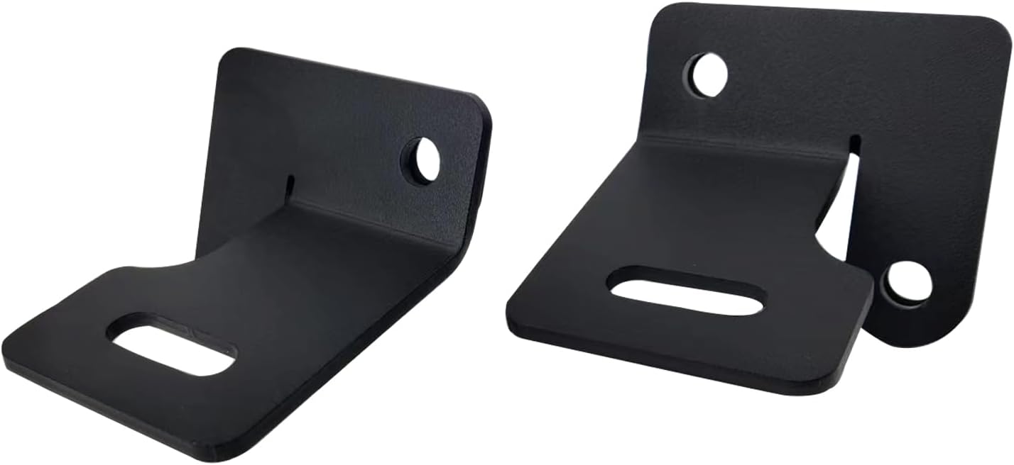 Windshield Hinge Light Mounting Brackets Fit for 87-06 Jeep Wrangler TJ YJ