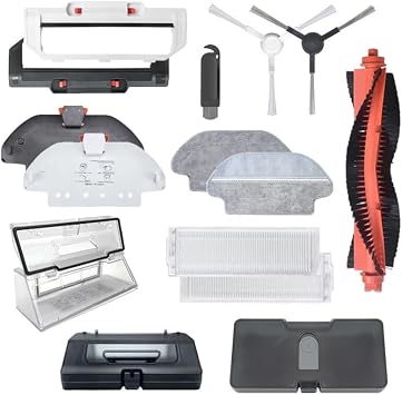 For Xiaomi Mijia Mop Pro STYTJ02YM/VIOMI V2 PRO/V3 Parts Robot Vacuum Cleaner Main/Side Brush Hepa Filter Mop Cloth Accessories10