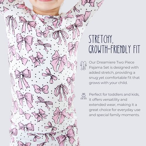 Two Piece Pajama Set | Boys-Girls | Toddler Sleepwear | Matching Family Pajama | Lightweight, Comfortable for Skin3