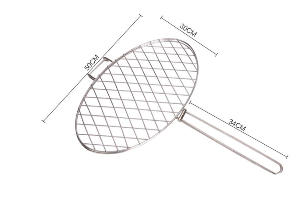 RWRAPS BBQ-Grillkorb, Barbecue-Grillkorb, Edelstahl-Clip für gegrillten Fisch, Bold, großer Clip für gegrillten Fisch, Outdoor-Grillwerkzeug, gegrillt, 3–6 Stück Fisch, BBQ