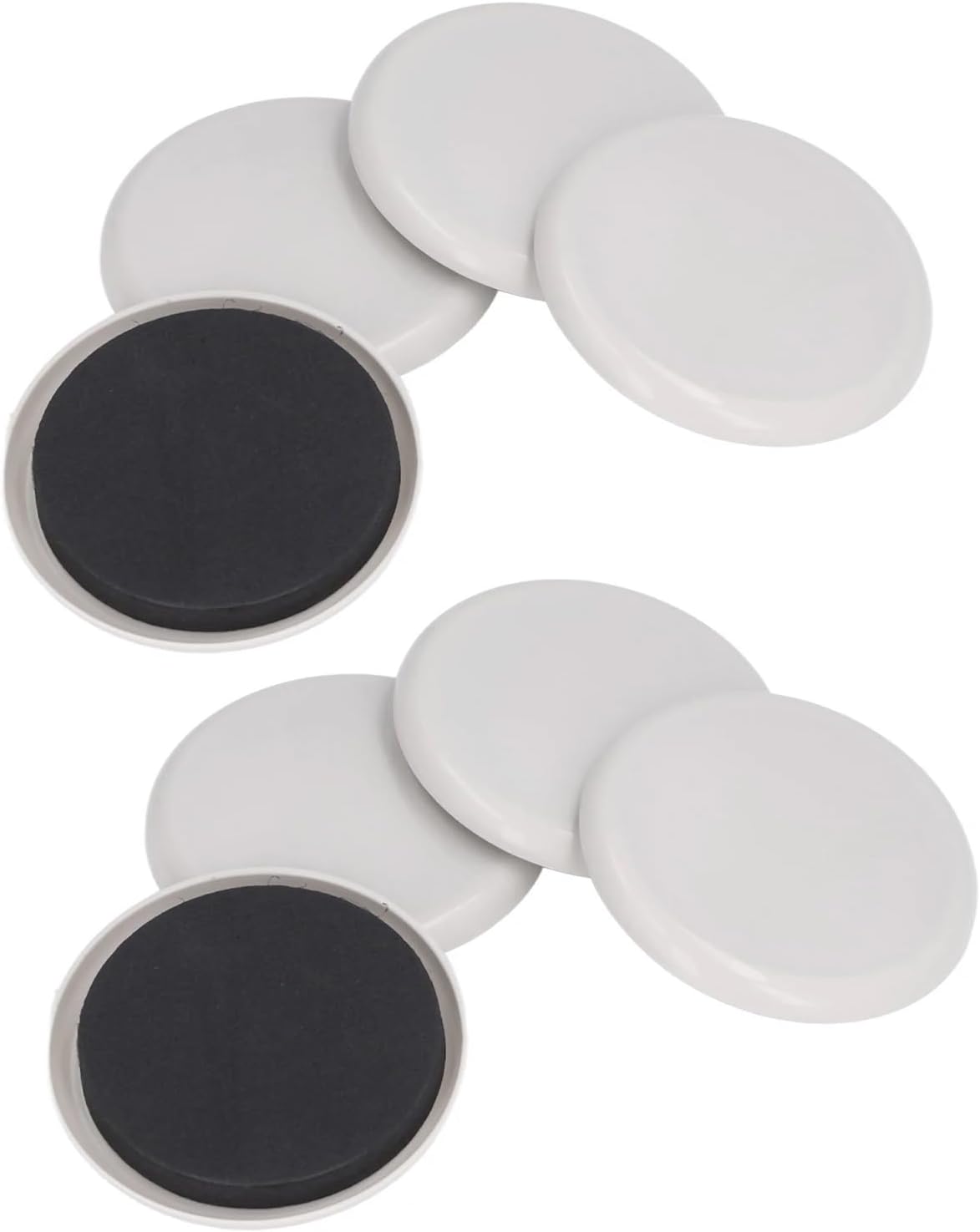 Furniture Sliders for Hardwood Floors 100PCS Furniture Sliders Effortless Moving Noise Reduction Scratch Resistant Furniture Foot Pad for Wardrobes(3.5 inches)