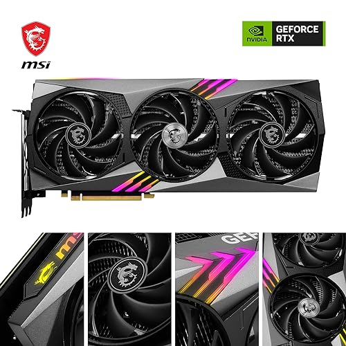 Image of MSI GeForce RTX 4070 Ti Gaming X Trio 12G Gaming Graphics Card