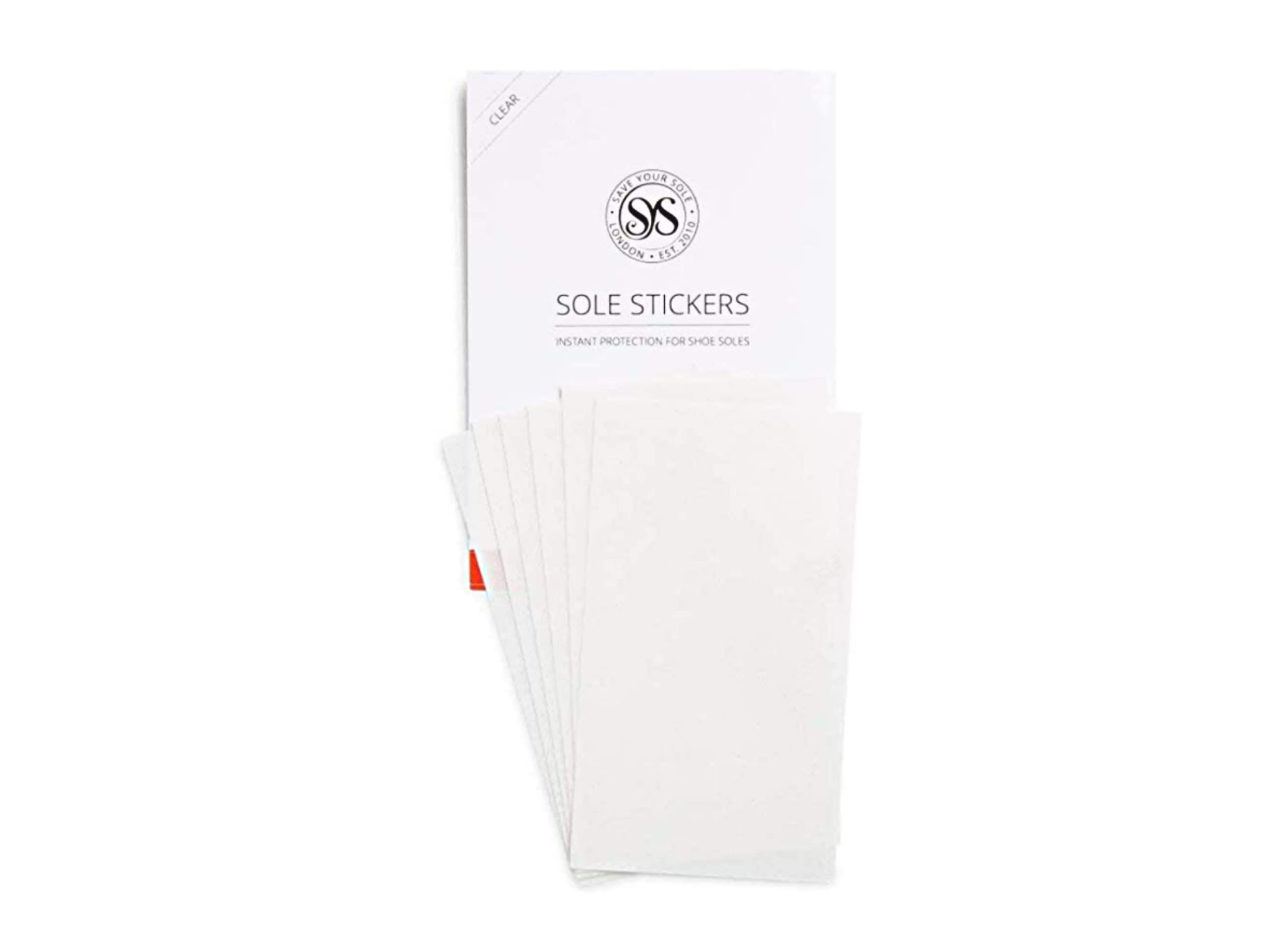 Shoe Sole Protector Stickers, Instant Shoe Sole Protector for Heels for Women, (3 Pairs, Clear)