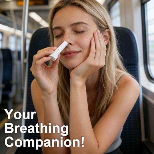 Image of PUFFIAIR Mullein Nasal Sticks (3 Pack) 丨Pure Mullein & Mint Extract丨 Boost Focus, Reduce Fatigue & Stuffy Noses 丨 Support Craving Relief for Smokers, Energy Boost & Respiratory Health