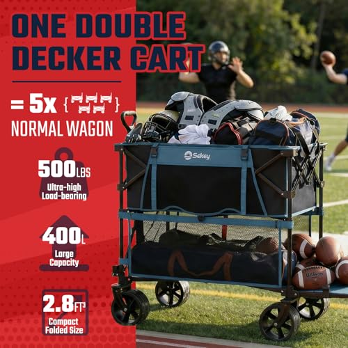 Sekey 500lb Double-Decker Wagon