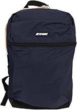 K-way Laon Laptop Backpack made from lightweight nylon ripstop fabric Features an external front zip pocket, padded internal PC pocket, various internal pockets and padded mesh back.