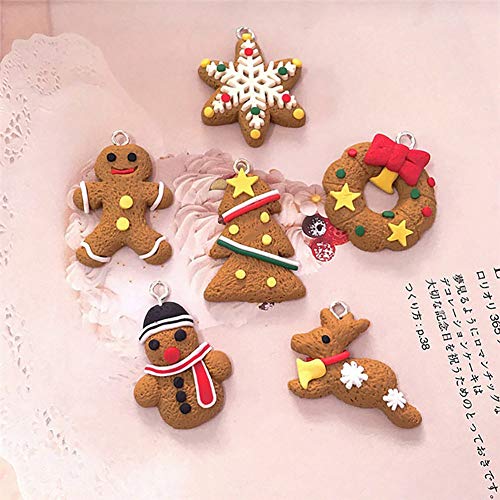 DDG EDMMS 6 Pezzi/Set di Ornamenti Ciondolo Albero...