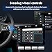 [Upgraded DSP] 7'' Double Din Car Stereo with Wireless Apple Carplay Android Auto, 240W Powerful Sound, FM/AM Radio, 7 Inch LCD Ultra HD Touchscreen, Bluetooth Handsfree, Waterproof Backup Camera, SWC