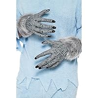 Algopix Similar Product 15 - Smiffys Werewolf Furry Hands