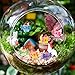 LIYDE 36 PCS Tiny Resin Axolotl, Colorful Mini Resin Axolotl Figurines Charms Christmas Tiny Animal Figures Cake Topper Axolotl Ornament for DIY Craft Garden Decorations Dollhouse Accessories