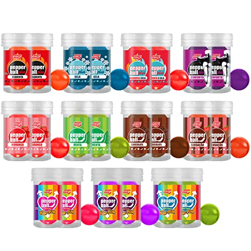 Kit 22 Bolinhas Explosiva Prazer Atacado Comestíveis Funcionais Lubrificantes