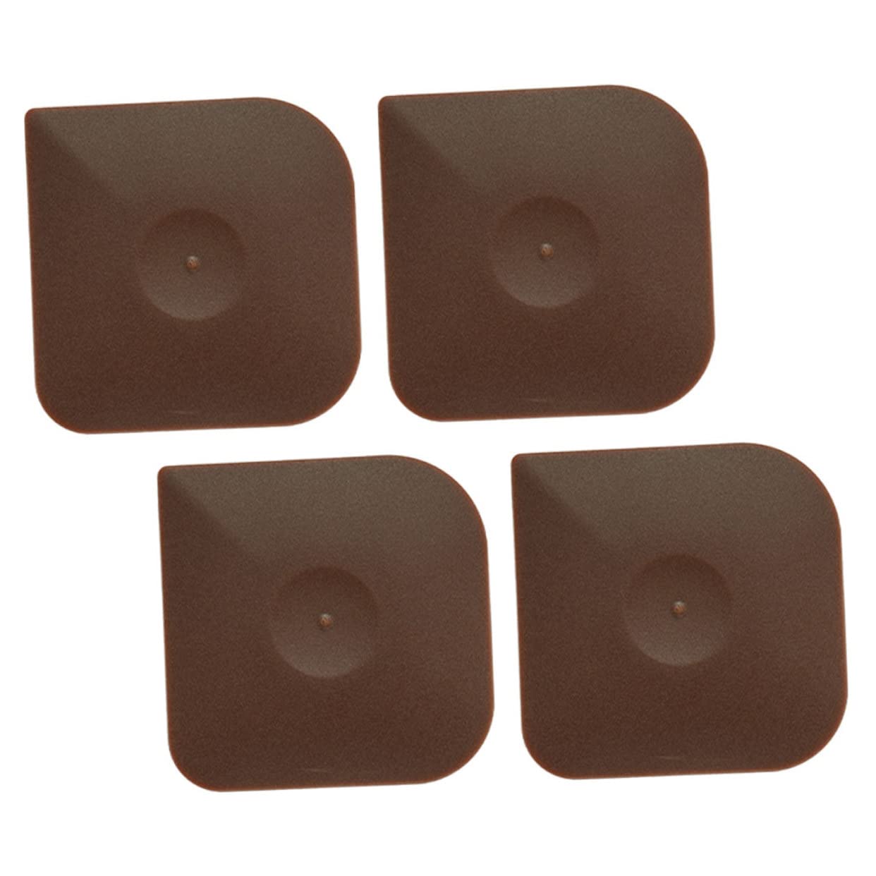 Amosfun 20 Pz Fetta di Pane Torta Raschietto per la Pulizia Spazzola per la Pulizia delle pentole da Cucina Kitchen Gadgets Raschietto per pentole raschietti per Pulire Le PC Brown