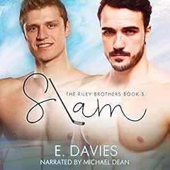 Slam Audiolibro Por E. Davies arte de portada