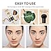 2PCS Mushroom Head Air Cushion CC Cream, Moisturizing Lasting Oil Control BB Cream for All Skin Types, Full Coverage Concealer Liquid Foundation Face Makeup Set with Foundation Brush & Makeup Sponge C