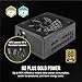 Corsair RM1000x Shift Fully Modular ATX Power Supply - Modular Side Interface - ATX 3.1 & PCIe 5.1 Compliant - Zero RPM Fan Mode - 105°C-Rated Capacitors - 80 Plus Gold Efficiency - Black