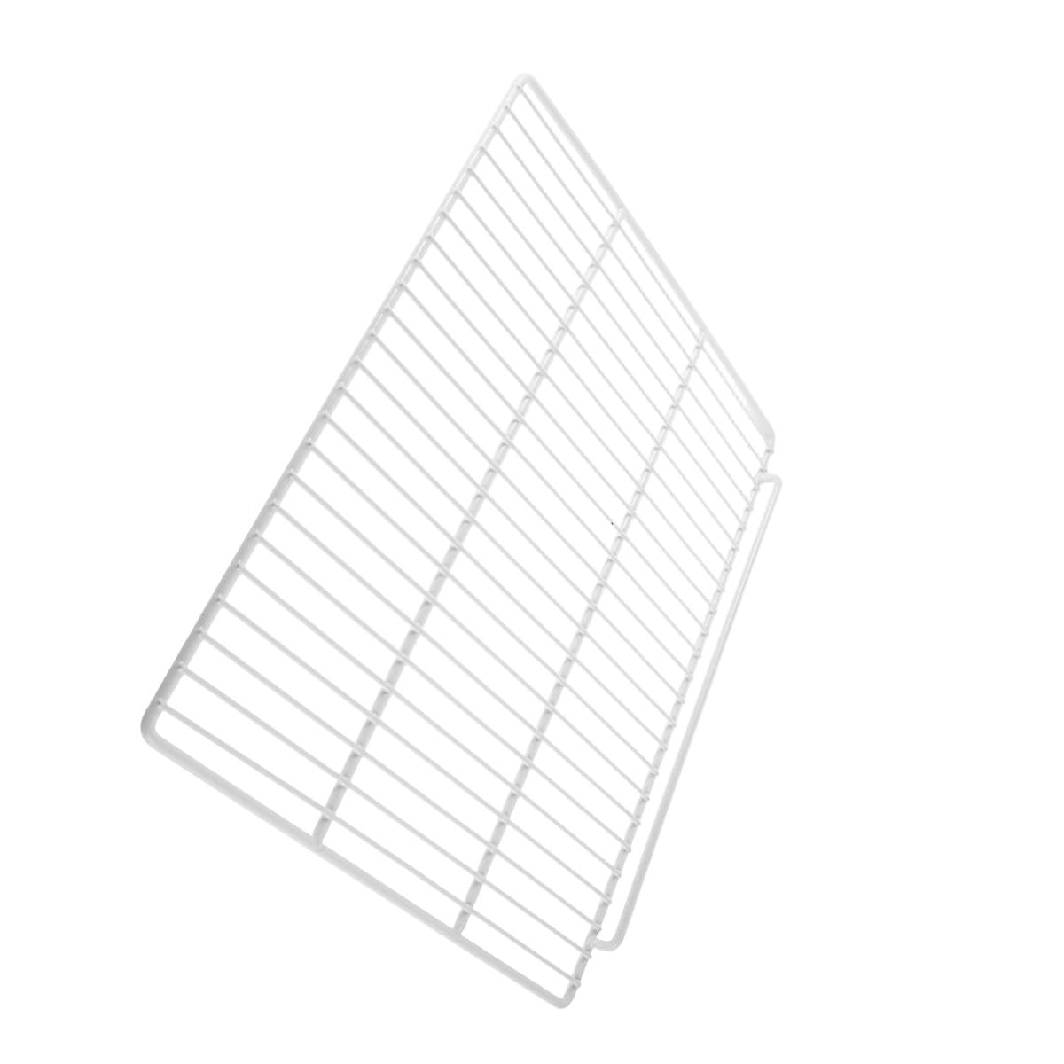 Estante del Congelador de Acero Blanco para Refrigerador y Vitrina