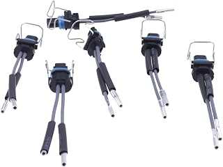 6PCS CA3669748 366-9748 3669748 Fuel Injector Wiring Harness Compatible with Caterpillar CAT 3126 3126B 3126E C11 C13 C15 C7 C9 Engine Excavator