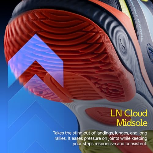 Image of Li-Ning Unisex Halberd Strike Non Marking Badminton Shoes | All Indoor Sports | Lightweight, Breathable & Durable