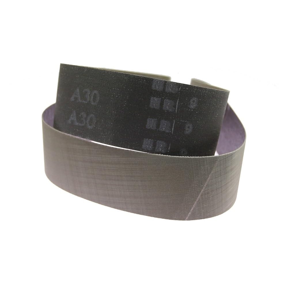 533/686/915/1220/1600/1829/2000 * 50 mm Schleifband for Schleifen und Polieren von Edelstahl und Hartmetall, 1 Stück (Farbe: Rot P240, Größe: 1220 x 50 mm)(Dry P1200,2000x50mm)
