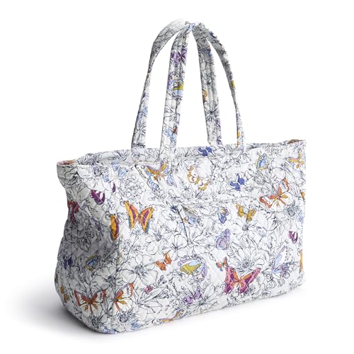 Image of Vera Bradley Women's Premium Cotton Knollton Travel Tote Bag