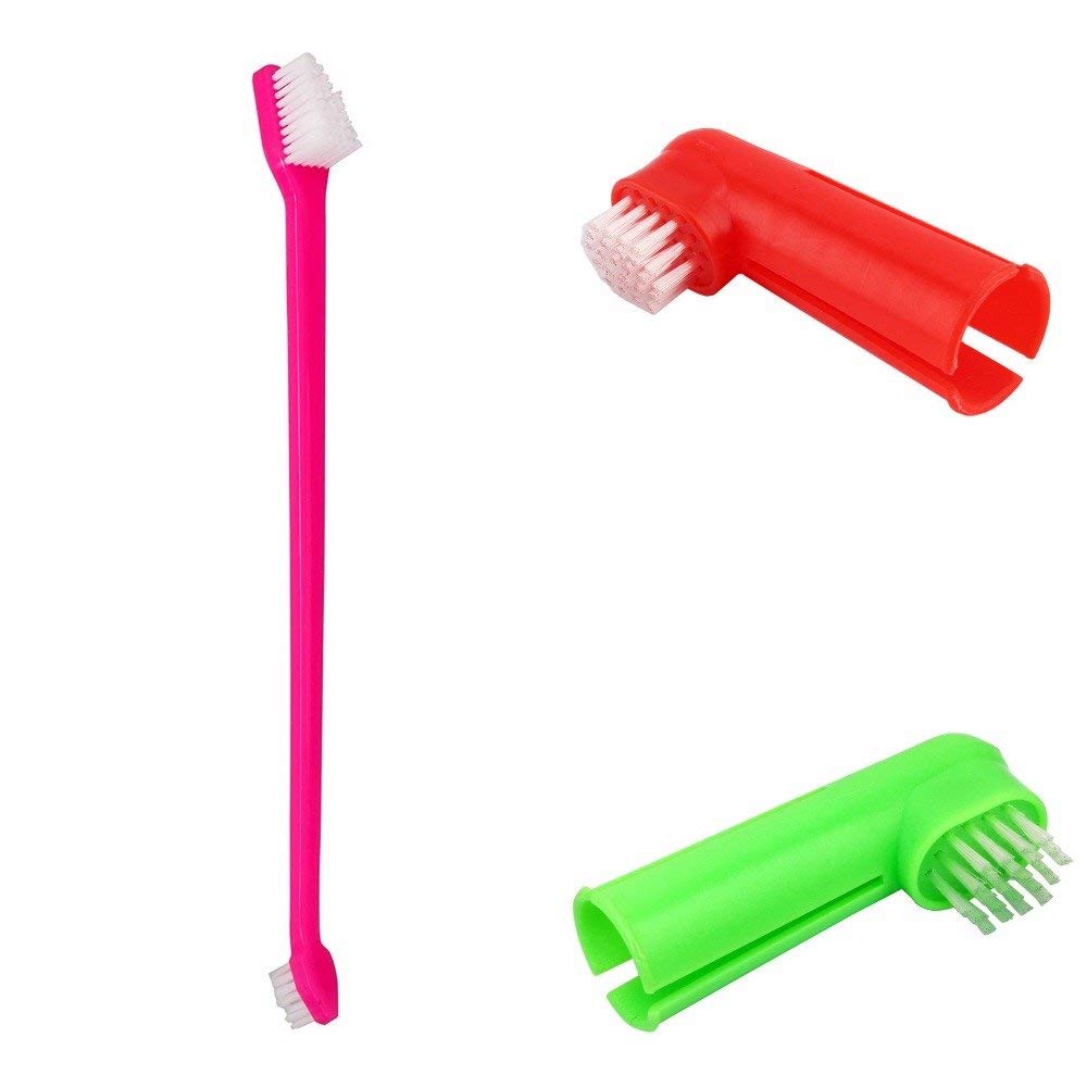 Get More Pet Teeth Cleaner for Dog Dental Toothbrush 3 in 1 Combo Pack for Dog (B0916YFHYN) Amazon Price History, Amazon Price Tracker