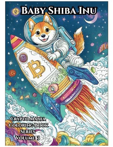 Baby Shiba Inu: Crypto Mania Coloring Book Series Volume 3. Bringing the World of Crypto to Life Through Creativity and Fun (Crypto Craze: A Coloring Adventure Through Meme Coin Mania)