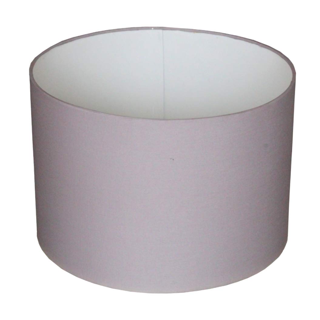 12 inches Grey Drum Shaped lampshade (Medium-Large) for Table lamp and Floor lamp Bases-image-33