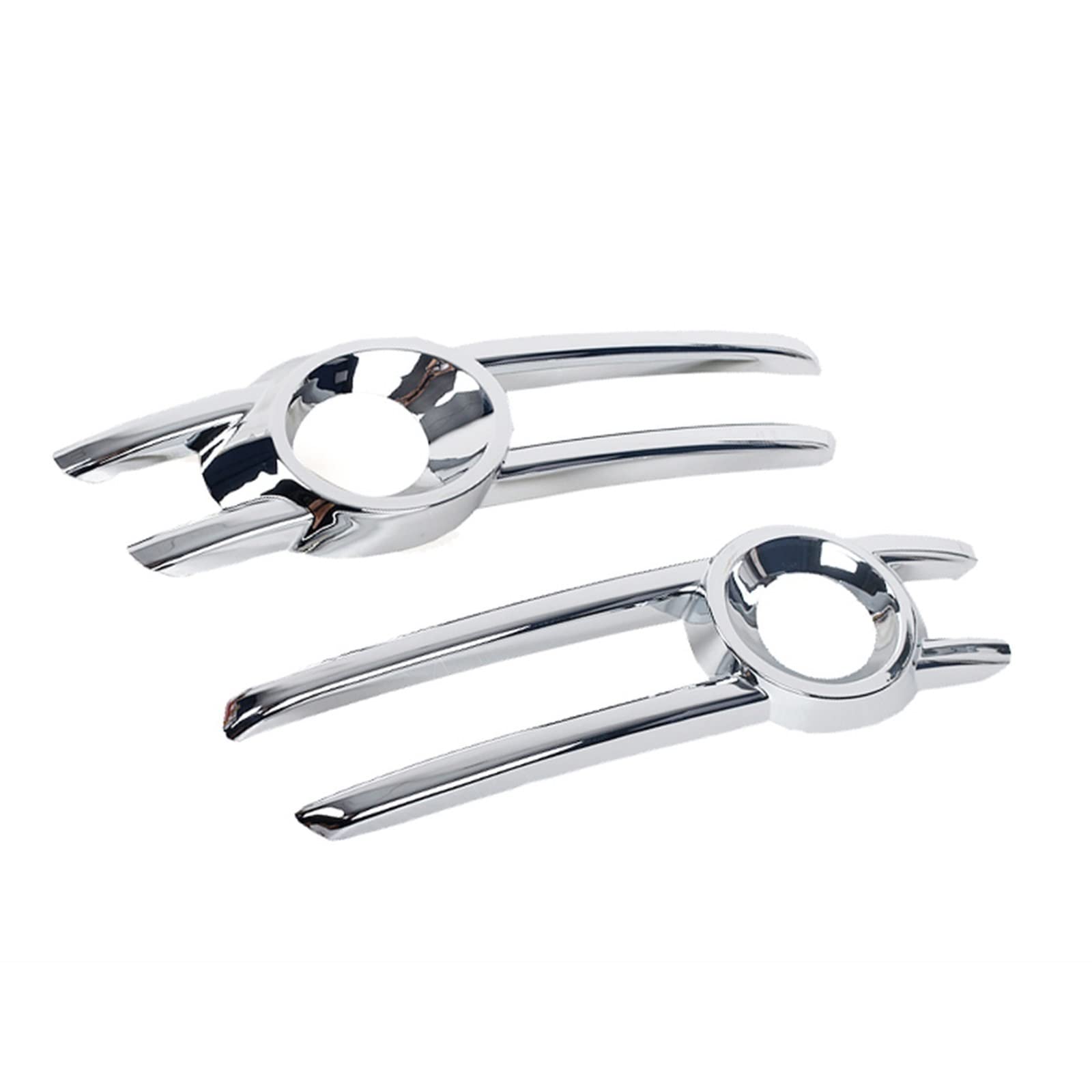 Cubierta de marco de luz antiniebla delantera para Audi Q3 2014 y 2015 8