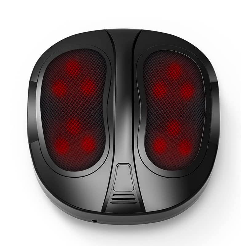 Verana Foot Massager with Heat, Shiatsu Heated Electric Kneading Foot