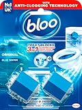 Bloo 2in1 in-Cistern Toilet Blocks Original 50g Limescale Remover Cistern, Cleaning, Foaming Action and Fresheners
