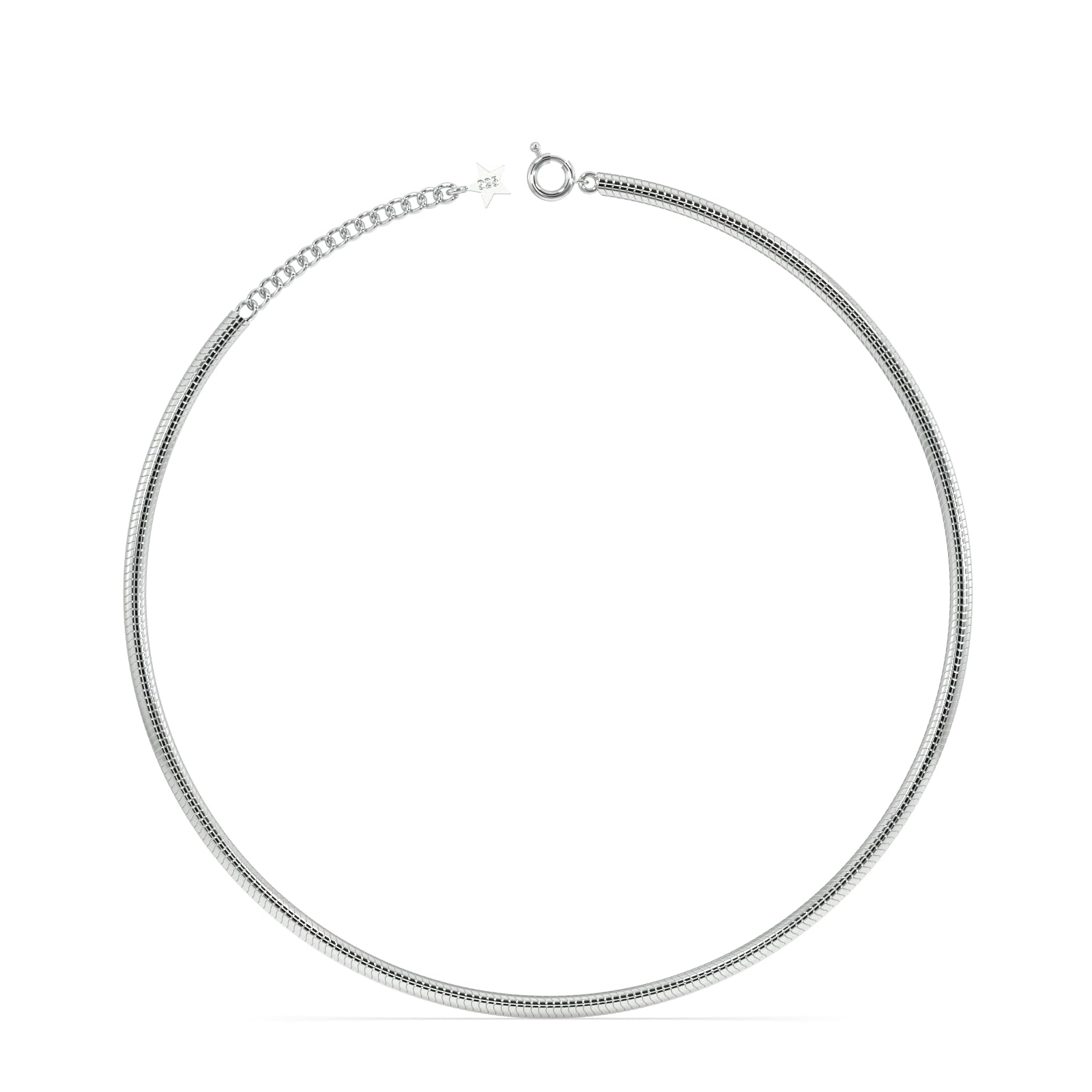 White Hathi 925 Pure Silver Snake Chain Anklet for Women & Girls with Authentification Certificate | Anti Tarnish Chain Anklets | Pure Silver Snake Bracelet for Women | Wedding Gift for Her-image-28