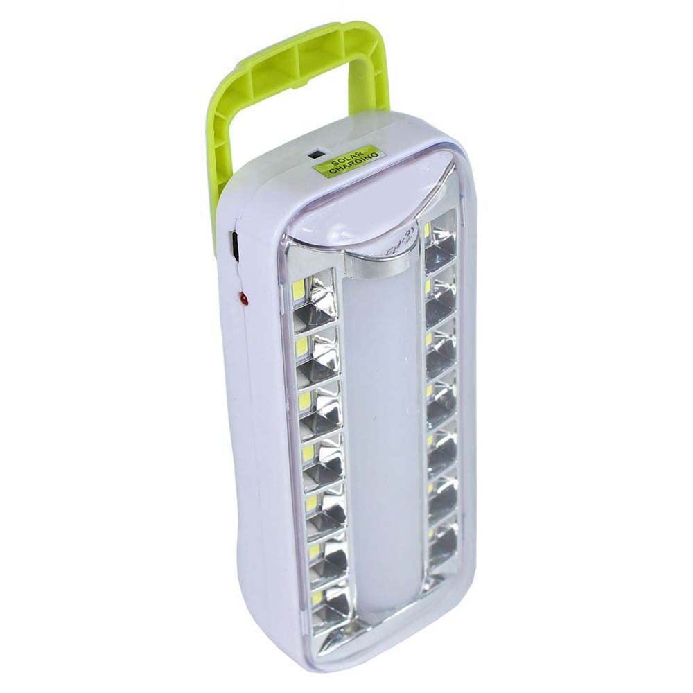 24 Energy Electric Chargeable EN-37 Bright LED Torch Emergency Flashlight Solar Light for All Time Use Torch